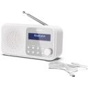 Sharp Tokyo kaasaskantav digitaalne raadio DR-P420(WH), DAB/DAB+/FM, Bluetooth 5.0, 4 x AA aku, valge