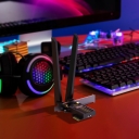 TP-Link Archer TBE400E BE6500 Wi-Fi 7 Bluetooth 5.4 PCIe adapteris trijų juostų 2.4 GHz 688 Mbps 5 GHz 2882 Mbps 6 GHz 2882 Mbps Juodas