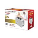 Esperanza KAPRESE TOSTERIS EKT001, 600 W, 220-240 V, 50 Hz, 2 &scaron;ķēles, 7 brūnē&scaron;anas līmeņi, atkausē&scaron;anas funkcija