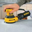 Dewalt Universaalne Liivapaber 125mm DT3103-QZ, 80 grit, 10 tk, 8 auku, kiire vahetus, vastupidav, paindlik, stearaatkattega
