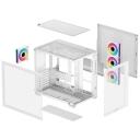 Deepcool CG530 4F WH Корпус R-CG530-WHADA4-G-1, 7, 3.5, 2.5, 399mm, 440mm, 285mm, белый, закаленное стекло