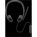 Dell | Headset | WH3024 | Built-in microphone | USB-C, USB-A | Black