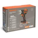 Аккумуляторный ударный шуруповерт DAEWOO DAX 6021Li, DAEWOO, DAX 6021Li, 21 W, 850 Nm, 0-2400 об/мин, Бесщеточный мотор, LED подсветка