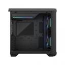 Fractal Design Korpus Torrent Compact RGB TG Light tint FD-C-TOR1C-02, 18cm ventilaator, must, 4 ketta pesa, 3x2.5'' 1x3.5''