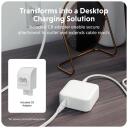 Hyper HyperJuice 70W USB-C GaN ceļojuma lādētājs HJ1003WHWWGL, 70W, 2xUSB-C, 1xUSB-A, balts