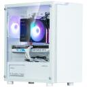 Zalman T4 Plus White Mini Tower Korpus ZM-T4 PLUS WHITE, 385x208x425mm, 3.9kg, mATX/Mini-ITX, 4xPCI, 1x120mm ARGB ventilaator