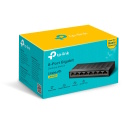 Tinklo komutatorius 8 &times; Gigabit 10/100/1000 Mbps RJ45 nevaldomas LS1008G 8 &times; 10/100/1000 Mbps Auto MDI MDIX be ventiliatoriaus Juodas TP-Link
