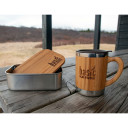 Bambusa krūze ar nerūsējo&scaron;ā tērauda iek&scaron;pusi, 0,3 L, R562023, BasicNature