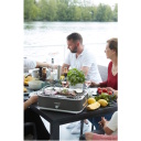 Barbecook E-Carlo elektriskais galda grils balkonam un terasei 2500W 3 sildī&scaron;anas līmeņi 38.5x28.5cm BC-ELE-1003 Midnight Grey