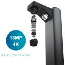 Iris IRIScan dokumentu skeneris Desk 7 Pro 464415, 18 MP, 4912 x 3680, A3 atbalsts, USB-C, OCR, balta LED lampa