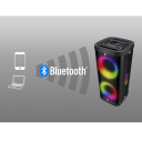 Portatiivne Bluetooth k&otilde;lar PS-950 2&times;80 W (160 W RMS) TWS IPX4 FM USB microSD LED ekraaniga ja akuga Must SV-022396 SVEN