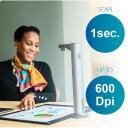 Iris IRIScan dokumentu skeneris Desk 7 Pro 464415, 18 MP, 4912 x 3680, A3 atbalsts, USB-C, OCR, balta LED lampa