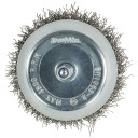 Kausveida birste 65mm, 1/4" HEX gofrēti tērauda sari D-76576 MAKITA