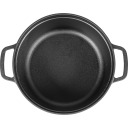 Ketaus puodas su keptuve BROWIN 330528, 5 L + 1 L, 32.3x26.2x14.7 cm, 5.865 kg