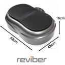 Reviber Masāžas ierīce RV-VIFU/ER-07, 500W, 120kg, 3 režīmi, 14mm amplitūda, tālvadības pults, kardio lentes
