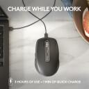 Logitech USB optinė pelė, MX 3S, 910-006931, 8000 DPI, 6 mygtukai, rožinė, Bluetooth, įkraunama, tylūs paspaudimai