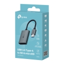 USB 3.0 Type-A to SD & microSD 3.0 Card Reader, TP-Link, UA430, 1*USB 3.0 Type-A, 5Gbps, 2, 1*SD, 2TB Max, 1*microSD(TF), 2TB Max, CE, FCC, RoHS, BSMI, Aluminum Alloy Case