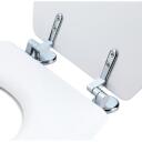 Beldray Koka tualetes vāks LA032355WFPEU7, balta, 360x418mm, mitruma izturīgs, viegli tīrāms