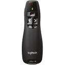 Logitech Беспроводной Презентер R400 910-001356, RF, USB, 15 м, 5 кнопок, Черный, Красный лазерный указатель