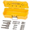Dewalt l&ouml;&ouml;kt&ouml;&ouml;tluse otsikute komplekt DT7918-QZ, 15 tk, 25mm ja 50mm otsikud, 7mm, 8mm, 10mm mutriv&otilde;tmed, magnethoidik