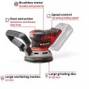 Einhell Ekstsentriline lihvija TP-RS 18/32 Li BL-Solo, 4462020, 18V, 125mm, 3.2mm, 24000/min, harjadeta mootor