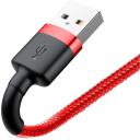 Baseus Kaabel CALKLF-A09, 50cm, 2,4A, Apple Lightning, USB 2.0, punane
