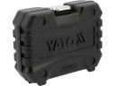 Torx un Hex skrūvju izvilkšanas komplekts 19 gab., YATO, YT-04584, CrV materiāls, 1/4" un 3/8" izmēri