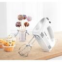 Bosch Rokas mikseris MFQ24200, 400 W, balta, 1.4 m, 2 uzgaļi, 4 ātrumi, turbo režīms