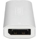 Digitus 8K DP signāla pastiprinātājs 30 m DS-55524, 30 m, 8K/30Hz, 1x DP ieeja, 1x DP izeja, 1x USB-C ieeja, 8.1 Gbps