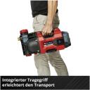 Einhell aianduse pump AQUINNA 36/34, 4180450, 36V, 2x18V, 3400l/h, 37m, ECO ja BOOST režiim, LED aku indikaator