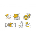 Sejas maska STRATOS Mask, izmērs: L, Black, 8020647983926 LA SPORTIVA