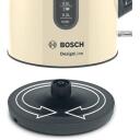 Bosch Veekeetja TWK4P437, 2400 W, 1.7 L, roostevaba teras, beež, automaatne v&auml;ljal&uuml;litus, veetaseme indikaator