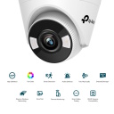 TP-Link VIGI C440-W IP stebėjimo kamera Wi-Fi Turret Full-Color 24/7 4 MP H.265+ dvikryptis garsas VIGI C440-W (4 mm) Balta