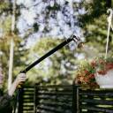 Ūdens izsmidzinātājs ar ergonomisku rokturi, FISKARS, 1065489, 64 cm, maināms uzgalis, universāls izmērs