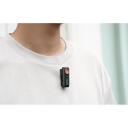 Hohem mikrofon MIC-01, 2TX + 1RX + laadimiskarp, 48kHz, 16bit, 7.5h, 20h koos karbiga, 850mAh aku, 2.4GHz