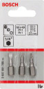 Uzgaļu mazais kompl. 3gab īpa&scaron;i cieti, Urbjma&scaron;īnām/skrūvgriežiem SKRŪVGRIEŽA UZGAĻU VAIRĀKU IEPAKOJUMU KOMPLEKTI EXTRA HARD, 2607001766, BOSCH