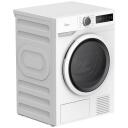 Midea Veļas žāvētājs MD110H80/W-HR, 8 kg, E klase, priek&scaron;ējā ielāde, siltumsūknis, LED displejs, 60 cm