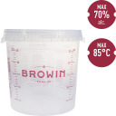 Fermentatsioonin&otilde;u BROWIN 340462, 30 L, pol&uuml;prop&uuml;leen BPA-vaba, kraaniga