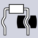 Elektronikas montāžas knaibles, KNIPEX, 36 12 130, 130 mm, precīza locī&scaron;ana un grie&scaron;ana, ergonomiski rokturi