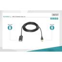Digitus USB 2.0 pikenduskabel DA-70130-4, 5m, USB A M, USB A F, andmeedastuskiirus kuni 480 Mbps