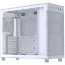 Asus PRIME AP303 TG White Midi Tower 90DC00V3-B39010, 485mm, 215mm, 425mm, 7.8kg, metāls, Midi Tower, 2x2.5" bays, 1x3.5" bay