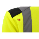 HI-VIS WORK FULL-ZIP FLEECE SWEATSHIRT T3 FLUO YELLOW/ L AW02642 AWTOOLS