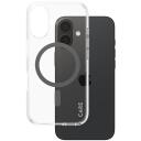 Care Flagship Kaste 1345, aizsargkaste, Apple iPhone 16, melna, 100 % pārstrādāta plastmasa, MagSafe