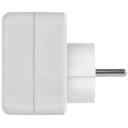 Emos Адаптер P0075, 1&times;, 1&times;USB-A 5V/2,4A/12W, 1&times;USB-C 5V/3A/15W, 3680W, IP20, защита от детей