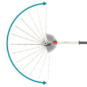 Dzīvžoga &scaron;ķēres uzgalis regulējams 50 cm EN402MP, 1912T8-8 MAKITA