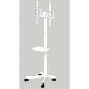 Gembird televizora statīvs ar ritenī&scaron;iem, 32" - 55", maksimālā slodze: 30 kg, minimālais ekrāna izmērs: 81.3 cm