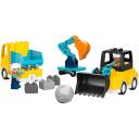 Lego 3 in 1 Būvniecības transportlīdzekļi 10475, 22 elementu, 2 figūriņas, 2+ gadi