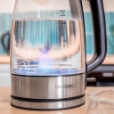 Electric kettle 1.7 L 2200 W borosilicate glass 360&deg; rotating base ThermoSense 340 Clear Transparent 170 Cecotec