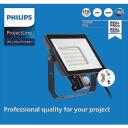 Philips LED prožektor 50 W 911401863884, 4000 K, 4750 lm, IP65, 0.9, 110&deg;, metall, must, U-kinnitus