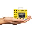 Easypix Mini kamera 12012, 2 MP, Full HD 1080p, 0.96'' ekranas, USB-C, 8 GB microSD, 18 g, retro dizainas